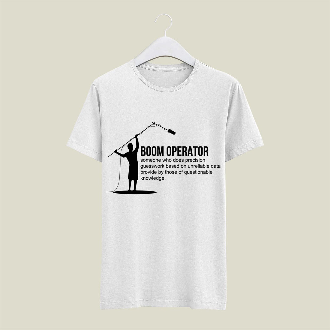 Boom Operator T-Shirt T-BM122 Desichalchitra