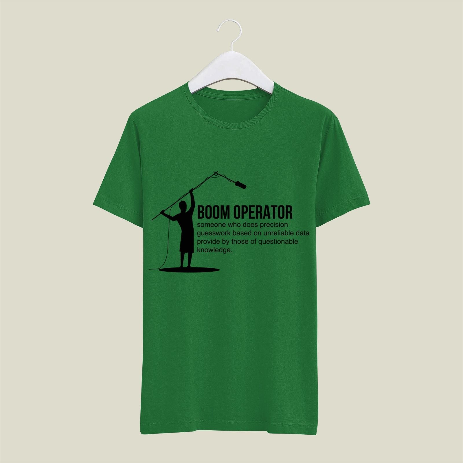 Boom Operator T-Shirt T-BM122 Desichalchitra