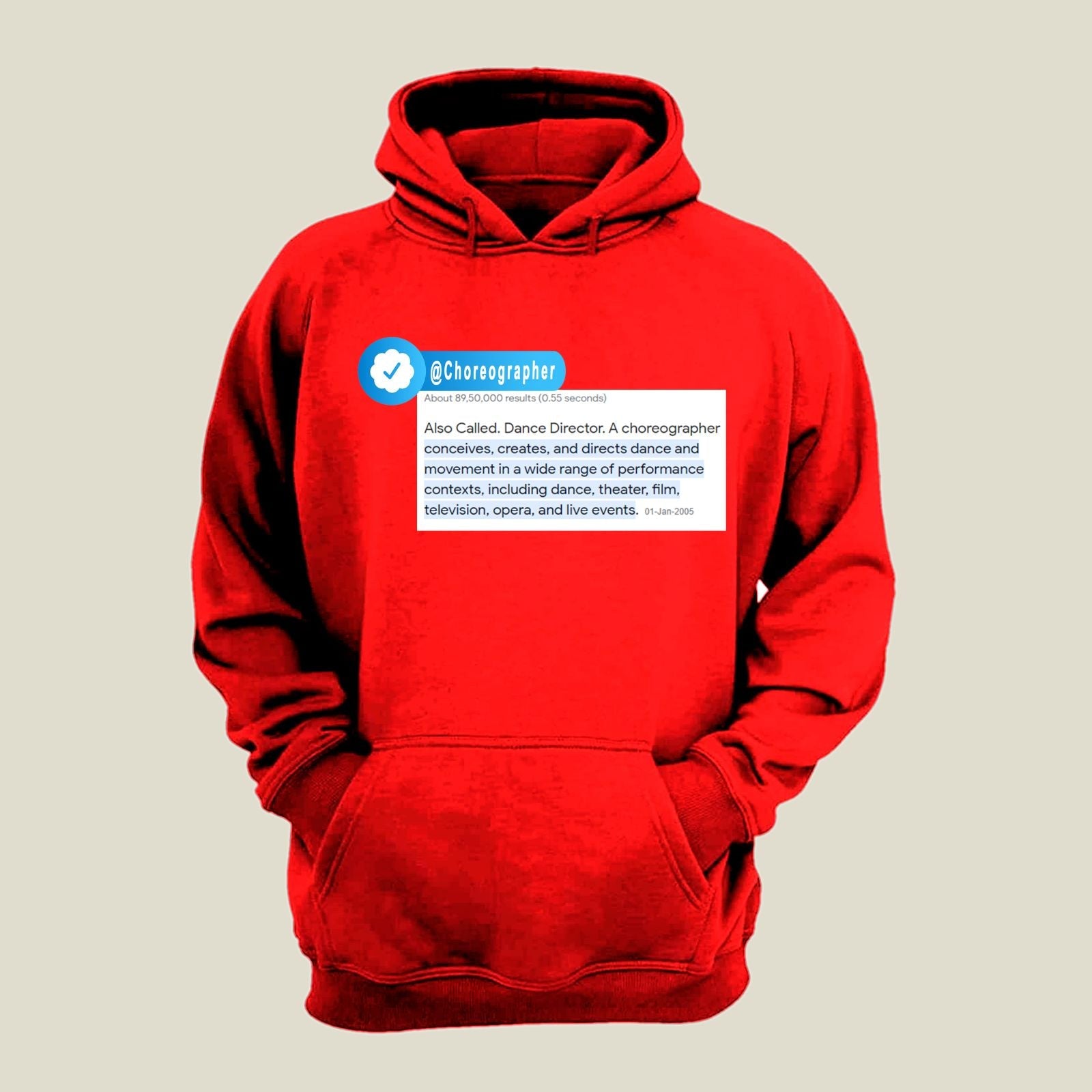 Choreographer Hoodie H-CR4 Desichalchitra