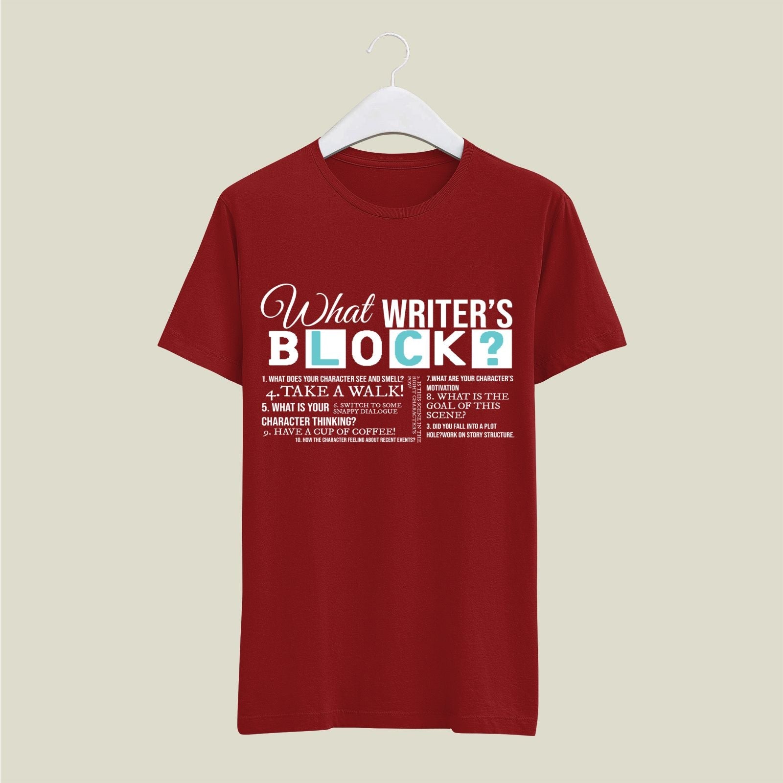 Writer T-Shirt T-WR53 Desichalchitra