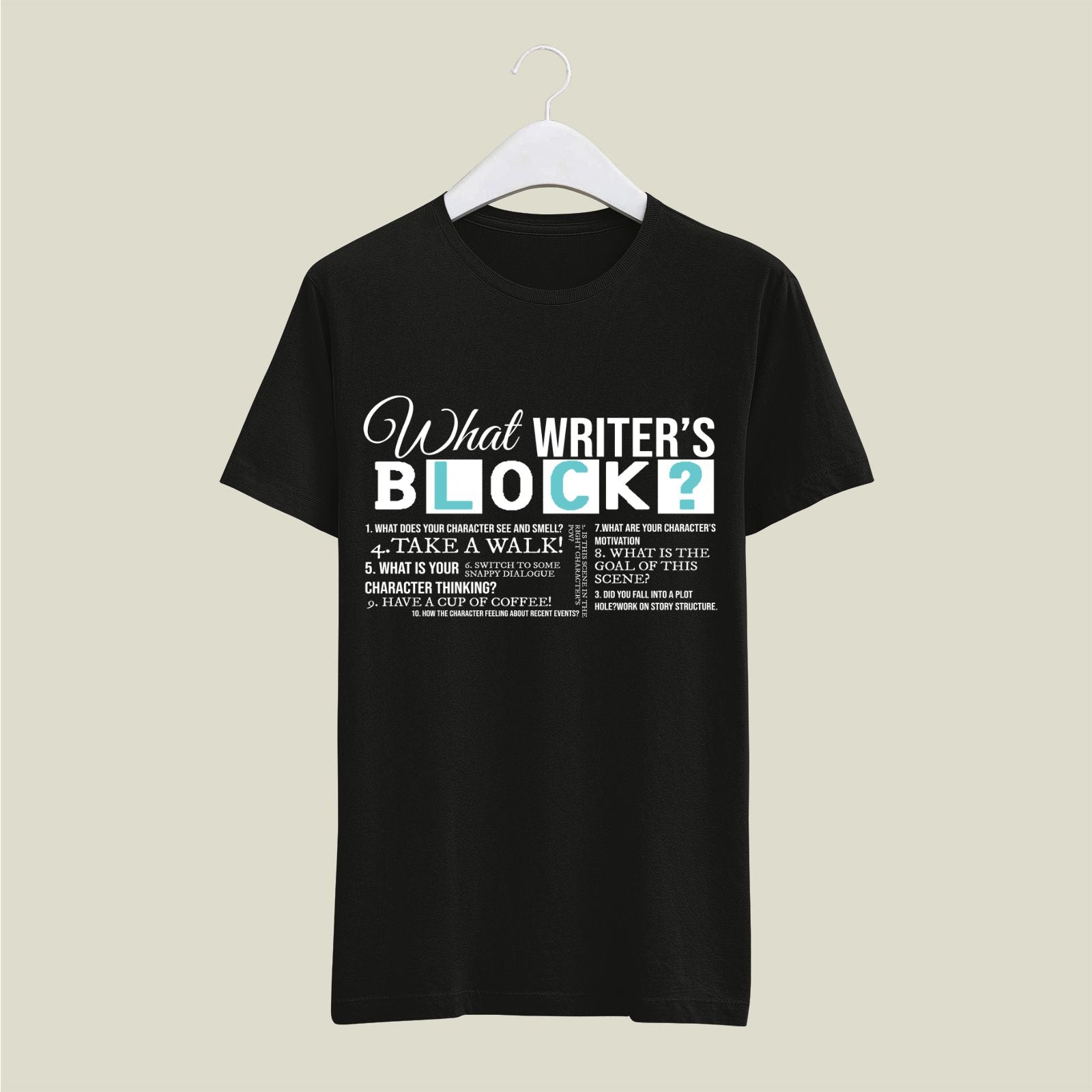 Writer T-Shirt T-WR53 Desichalchitra