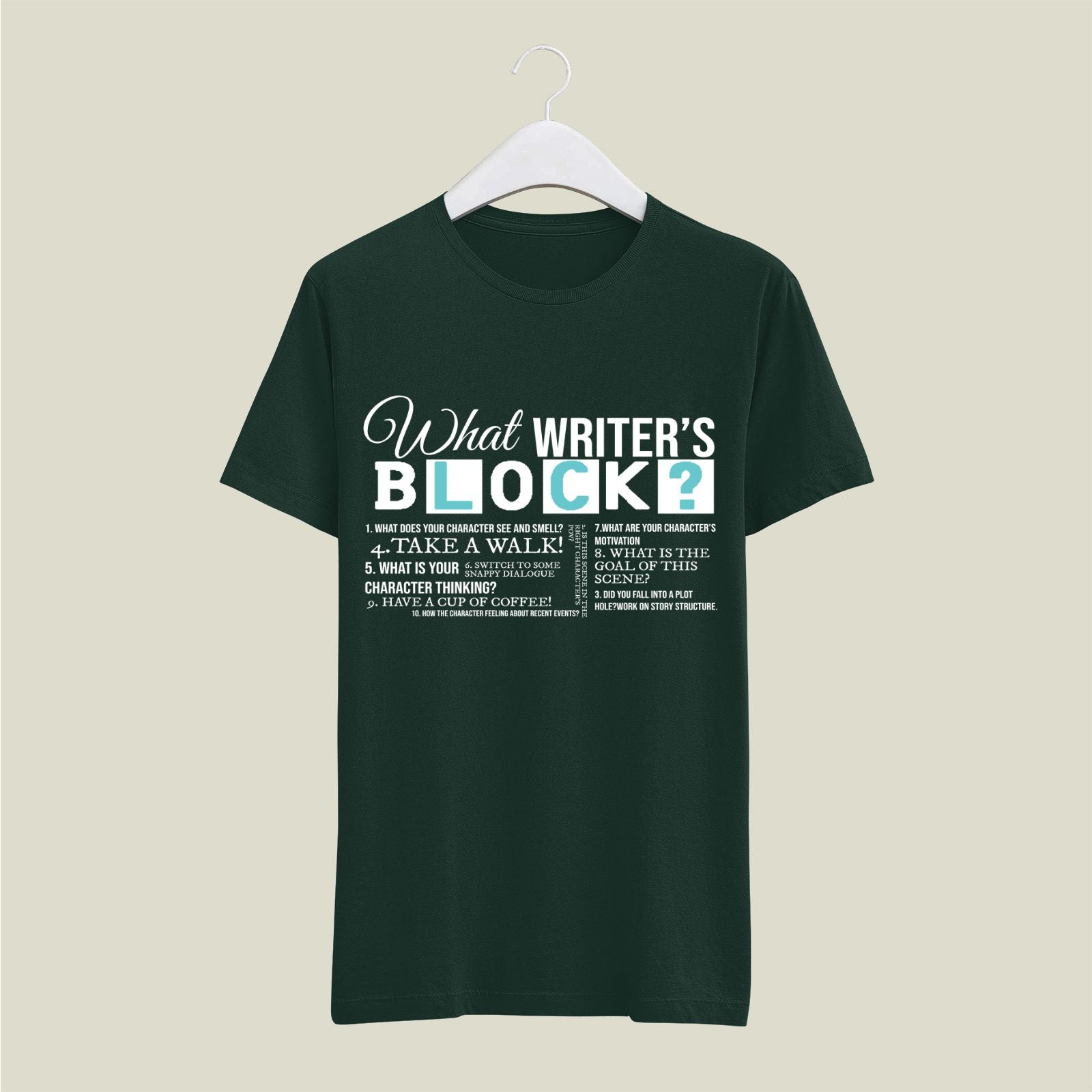 Writer T-Shirt T-WR53 Desichalchitra