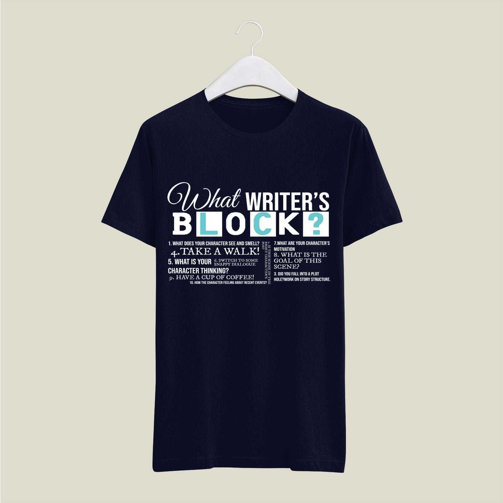 Writer T-Shirt T-WR53 Desichalchitra
