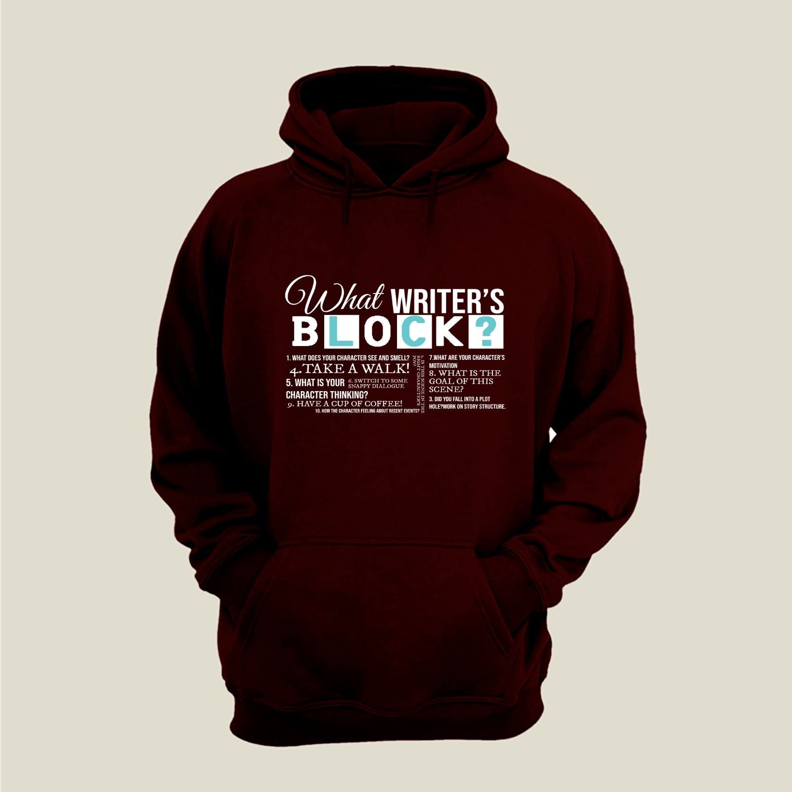 Writer Hoodie H-WR53 Desichalchitra