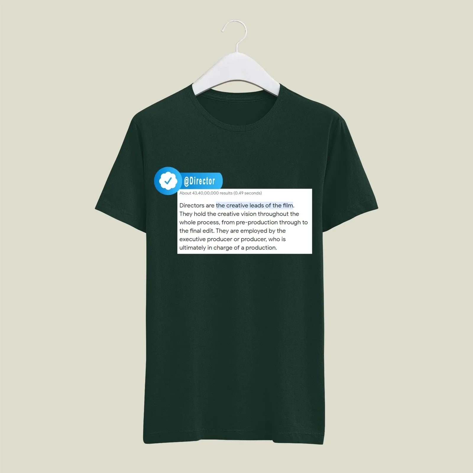Director T-Shirt T-DIR23 Desichalchitra