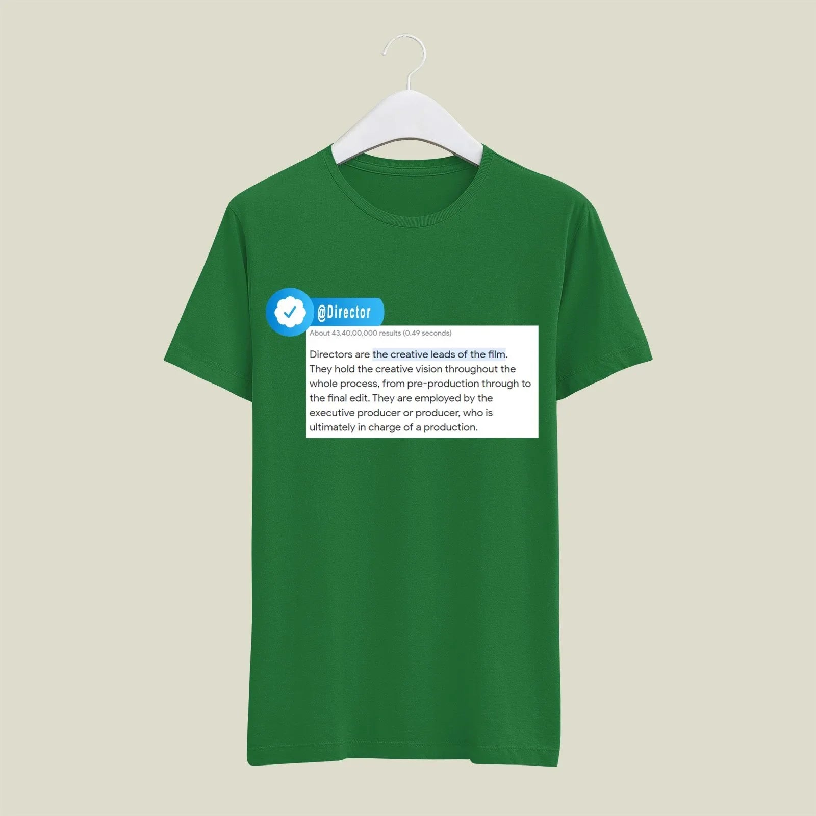 Director T-Shirt T-DIR23 Desichalchitra