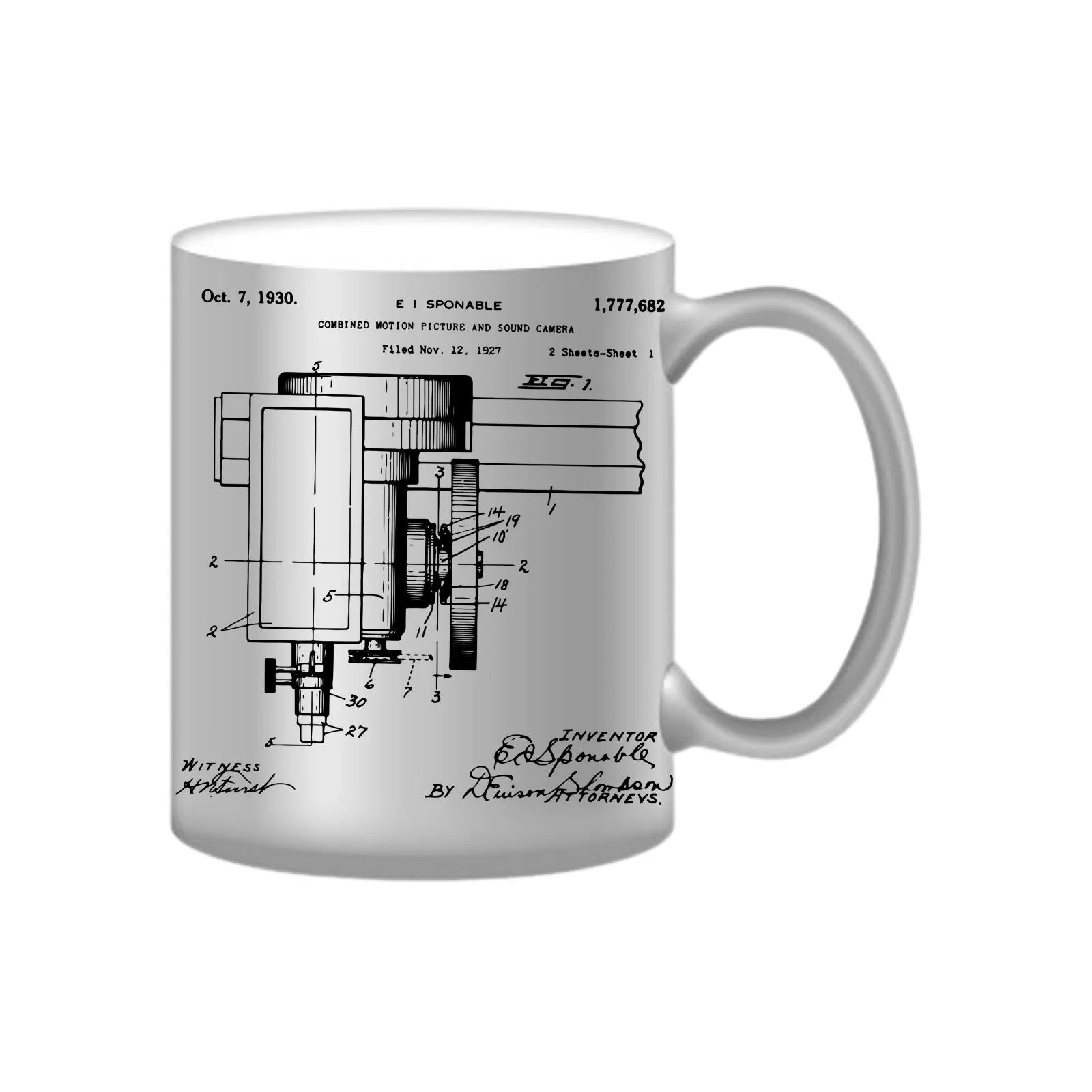 Camera Patent Mug M-CMP37 Desichalchitra