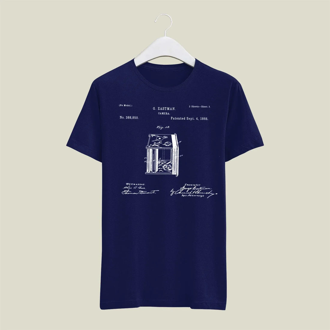 Camera Patent T-Shirt T-CMP200 Desichalchitra