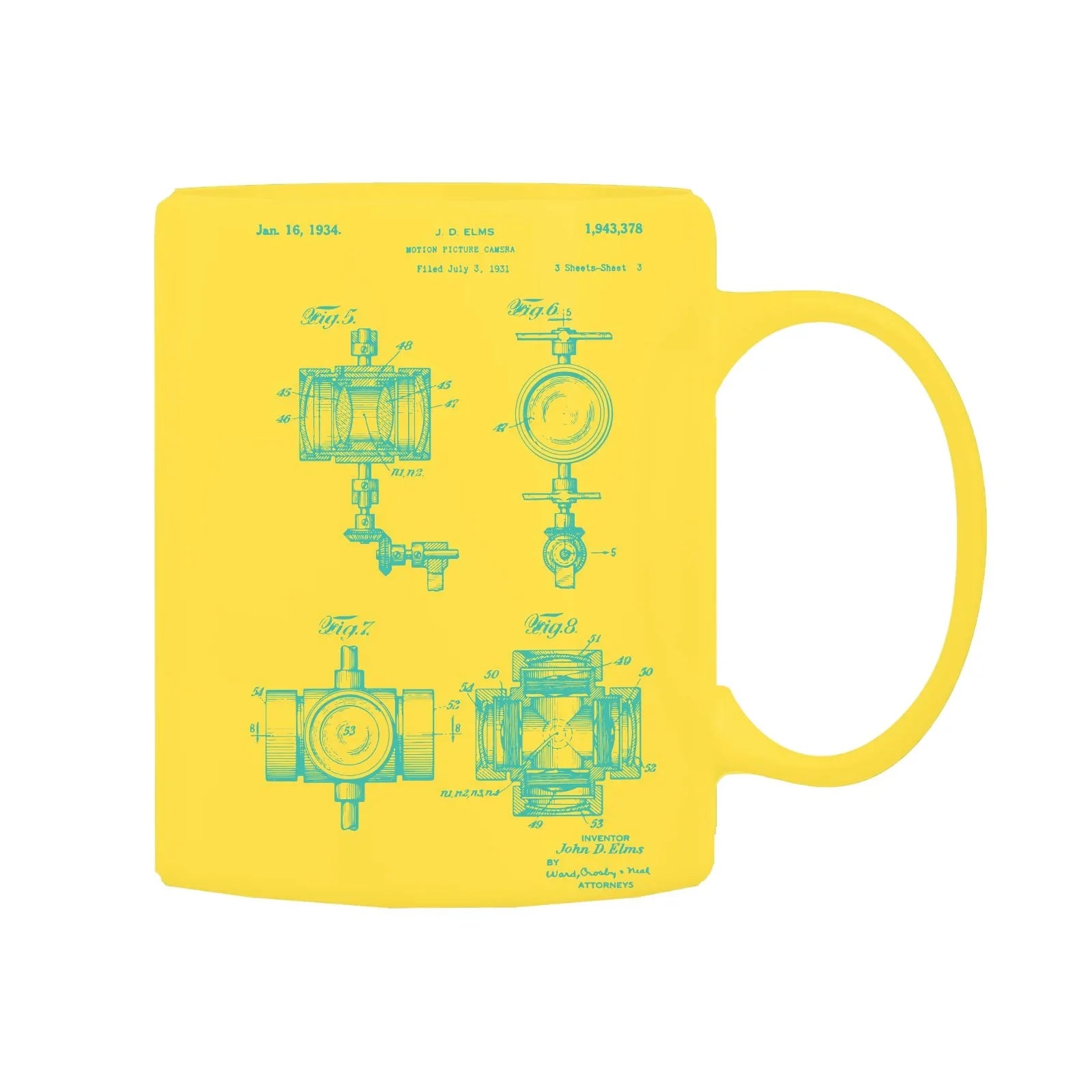 Camera Patent Mug M-CMP210 Desichalchitra