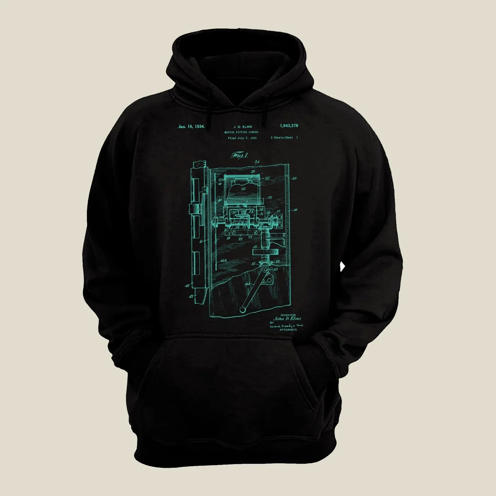 Camera Patent Hoodie H-CMP174 Desichalchitra