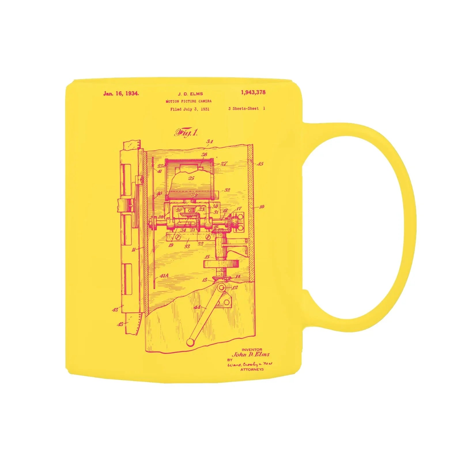 Camera Patent Mug M-CMP100 Desichalchitra