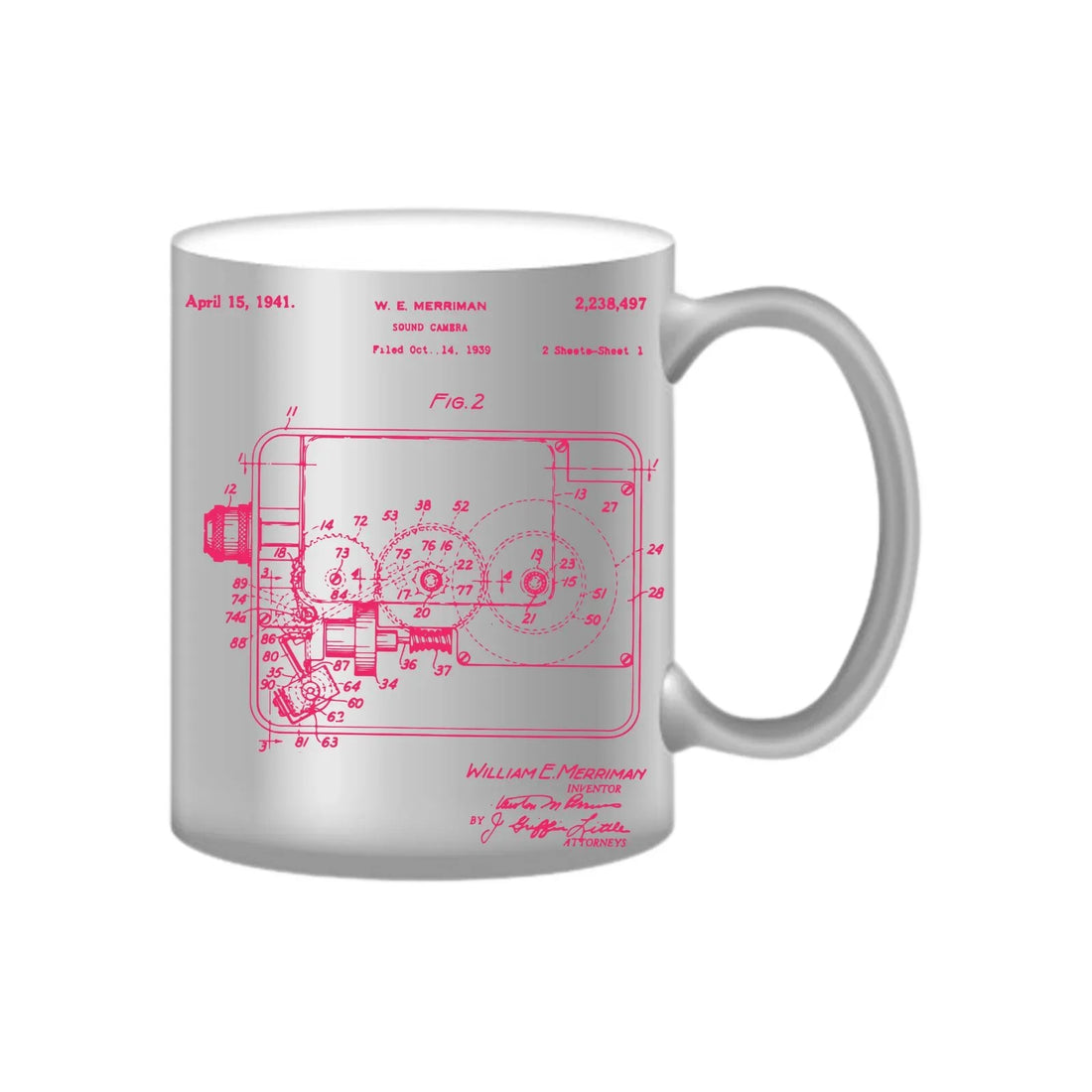 Camera Patent Mug M-CMP153 Desichalchitra