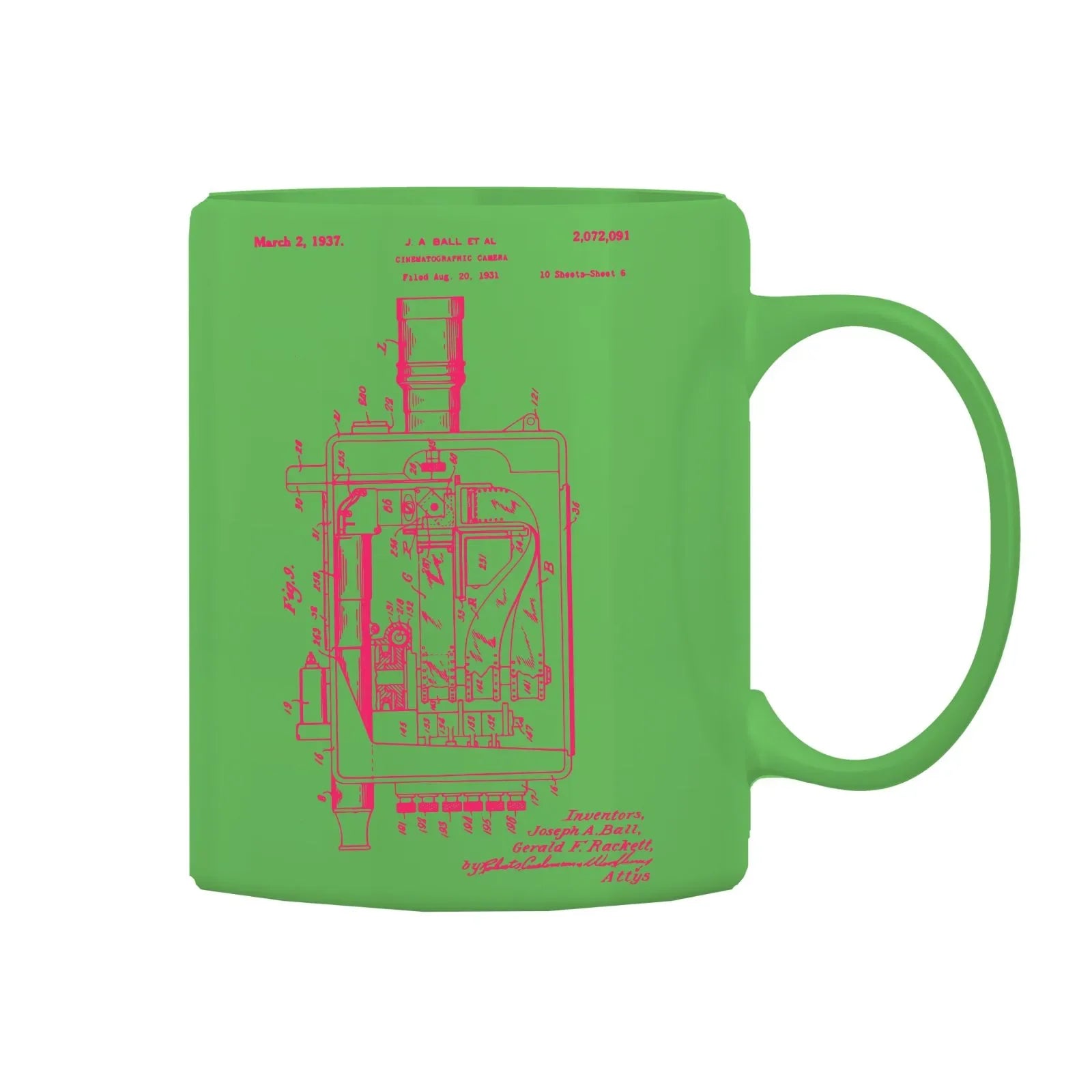 Camera Patent Mug M-CMP197 Desichalchitra