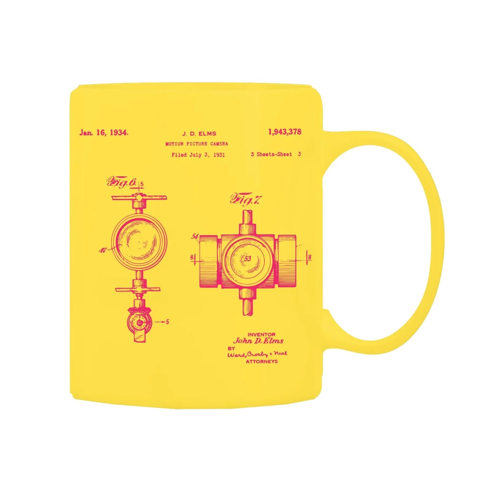 Camera Patent Mug M-CMP201 Desichalchitra