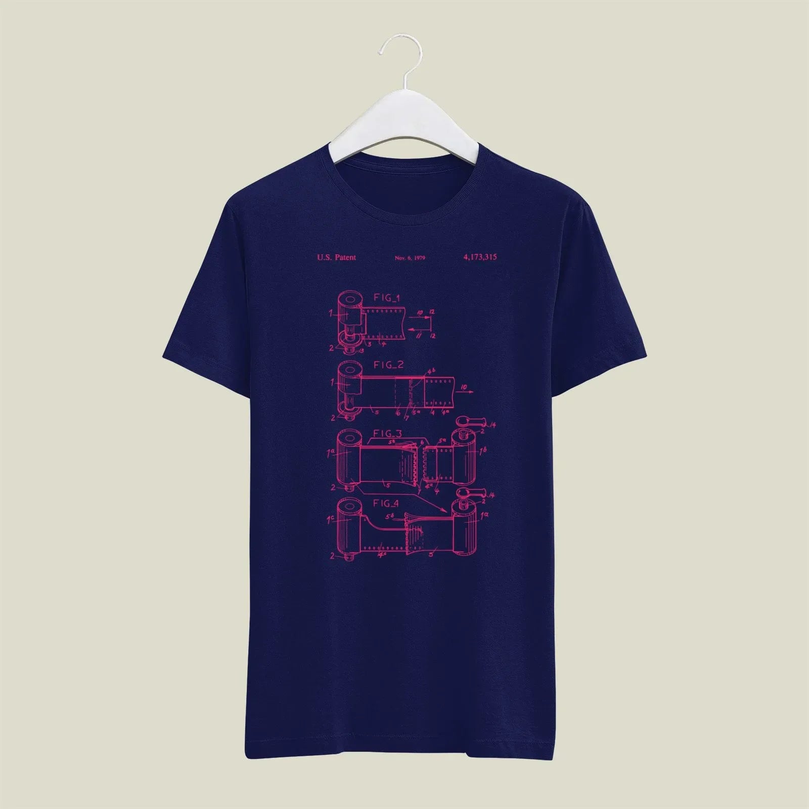 Camera Patent T-Shirt T-CMP196 Desichalchitra