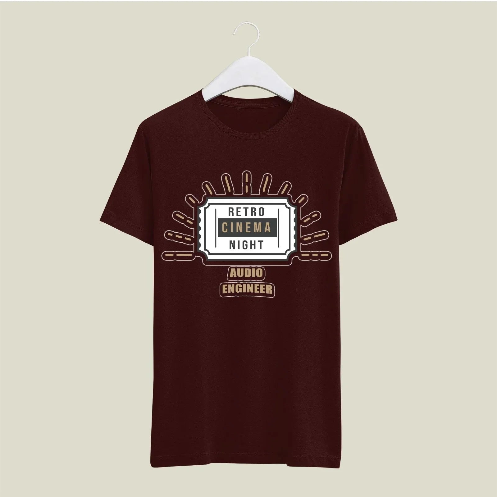 Audio Engineer T-Shirt T-AUE11 Desichalchitra
