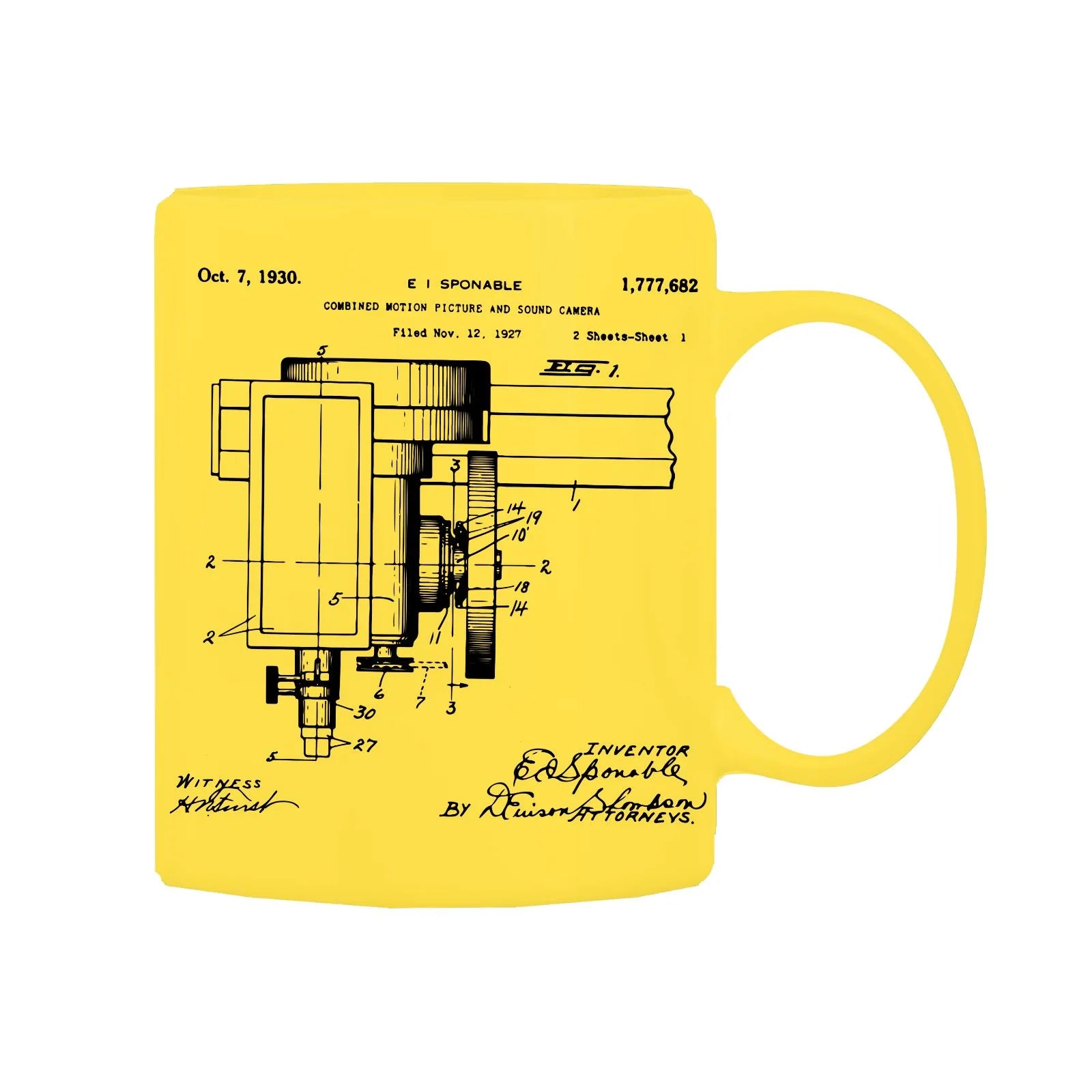 Camera Patent Mug M-CMP37 Desichalchitra