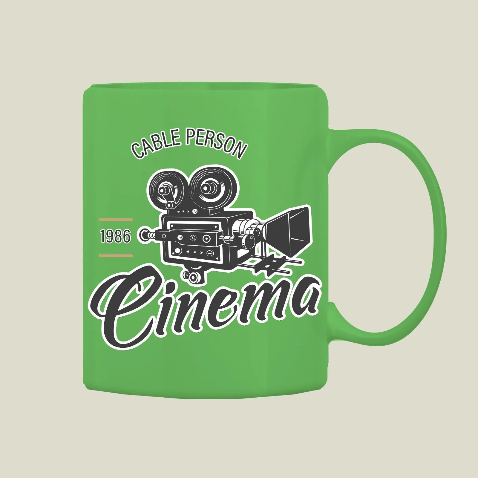 Cable Person Mug M-CAB7 Desichalchitra