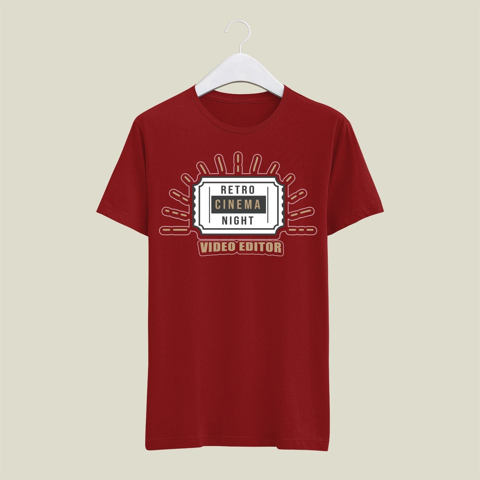 Video Editor T-Shirt T-VED11 Desichalchitra