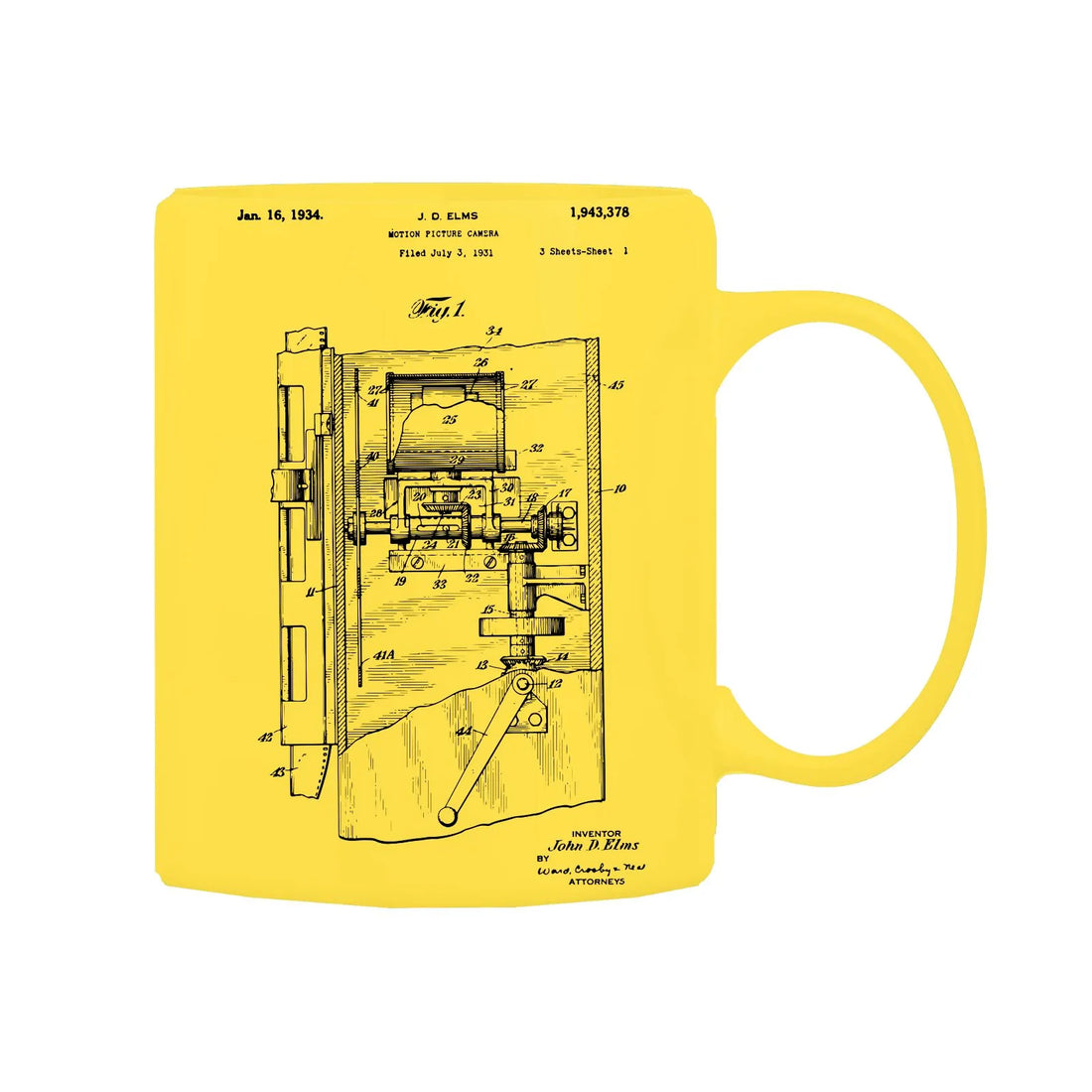 Camera Patent Mug M-CMP83 Desichalchitra