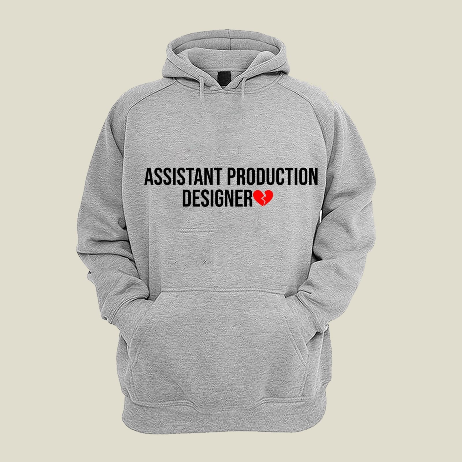 Assistant Production Designer Hoodie H-PRD3 Desichalchitra