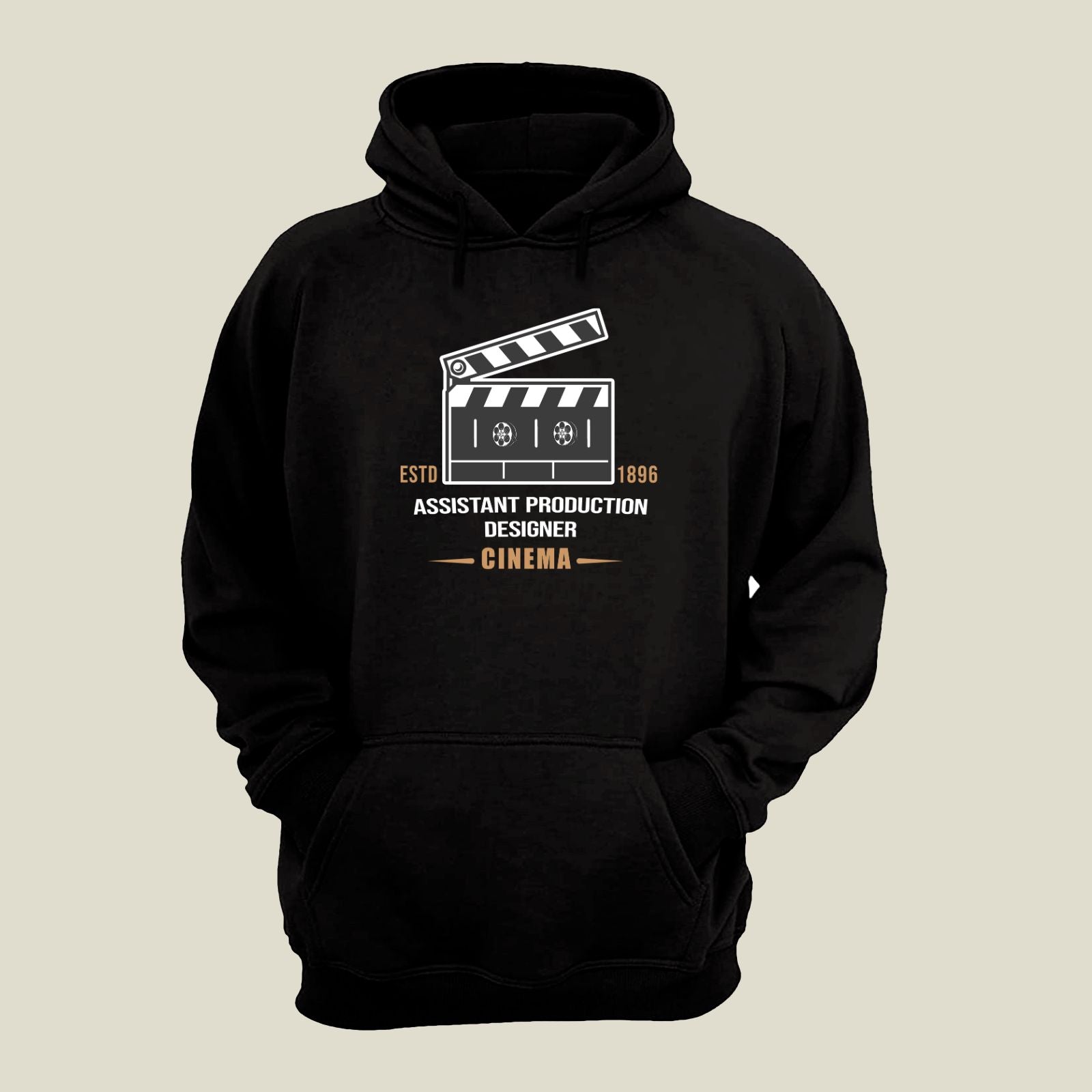 Assistant Production Designer Hoodie H-PRD7 Desichalchitra