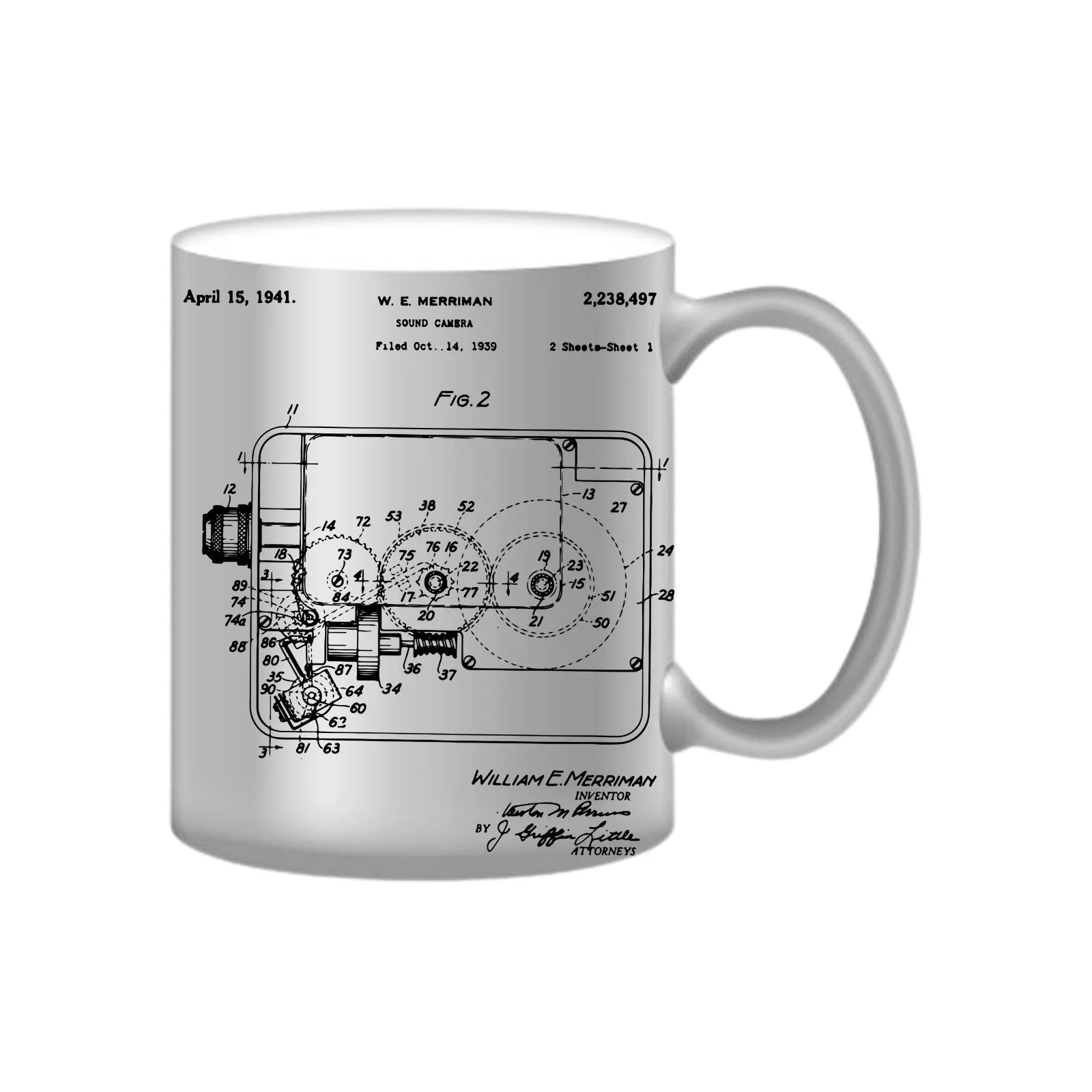 Camera Patent Mug M-CMP92 Desichalchitra