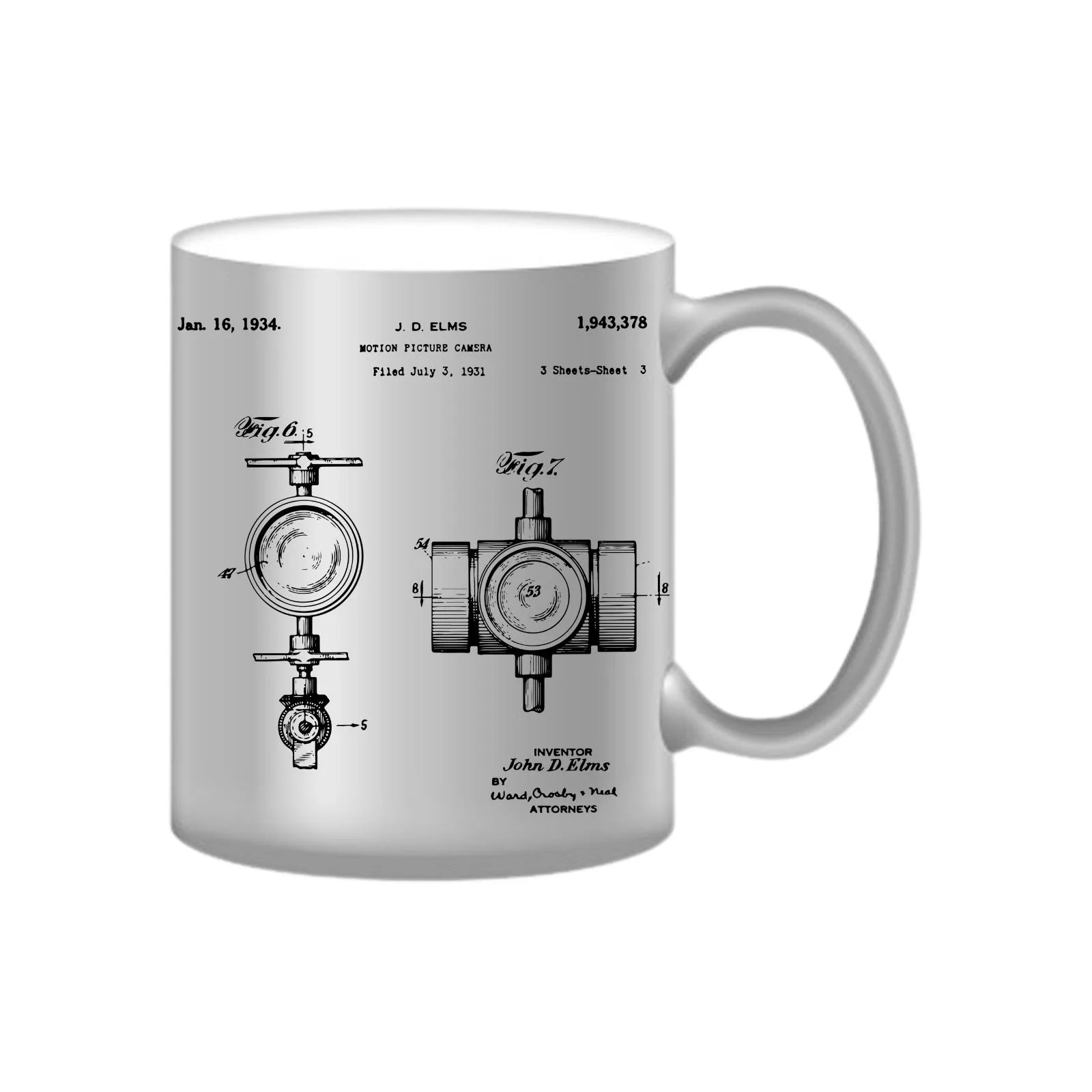 Camera Patent Mug M-CMP118 Desichalchitra