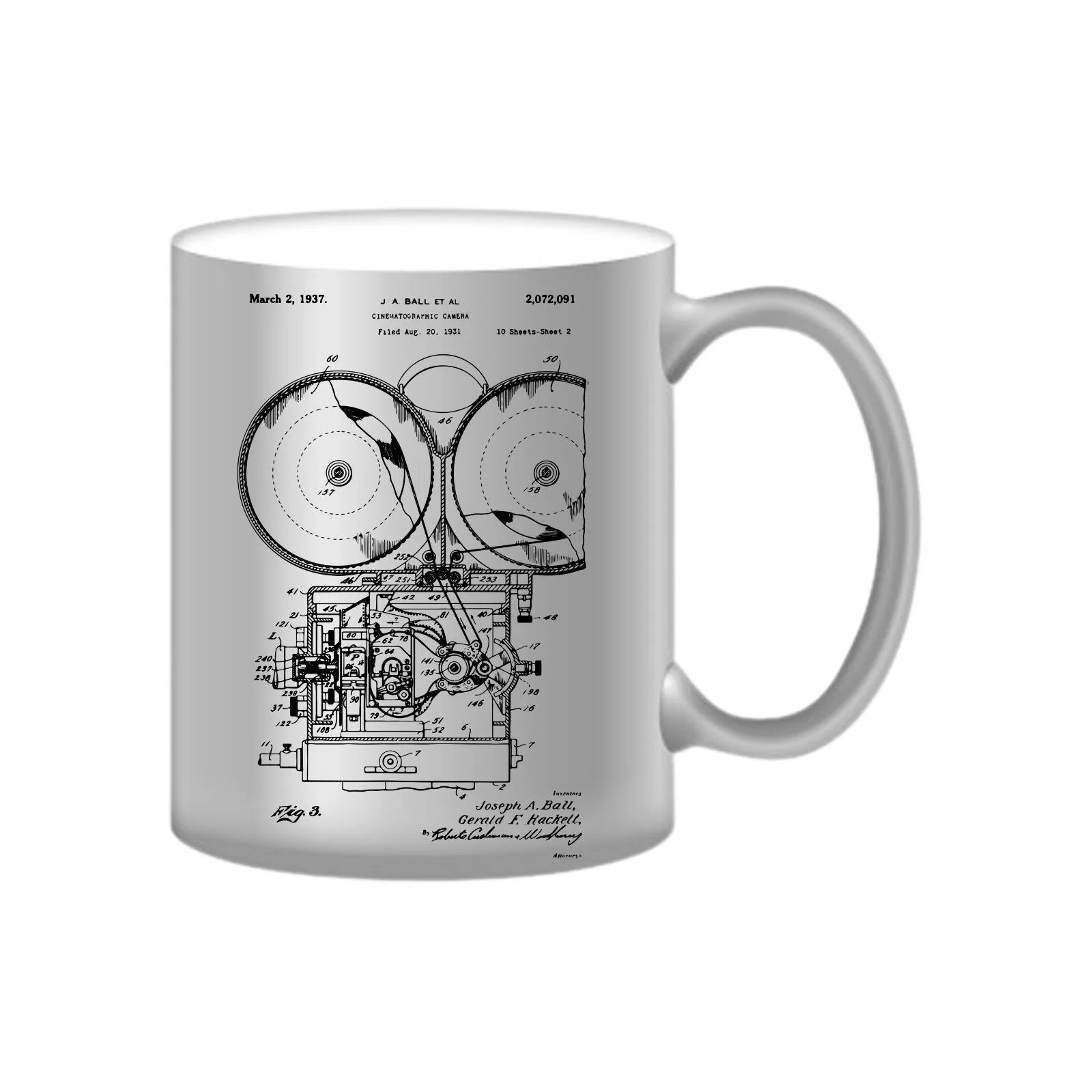 Camera Patent Mug M-CMP125 Desichalchitra