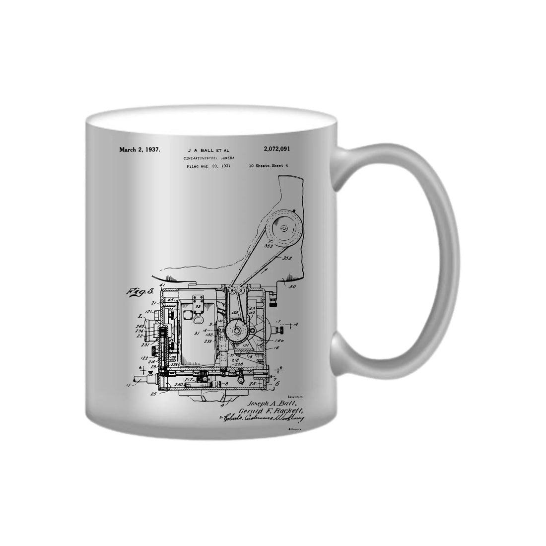 Camera Patent Mug M-CMP108 Desichalchitra