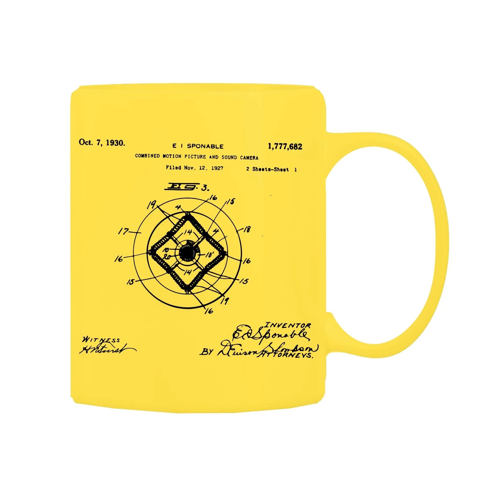 Camera Patent Mug M-CMP134 Desichalchitra