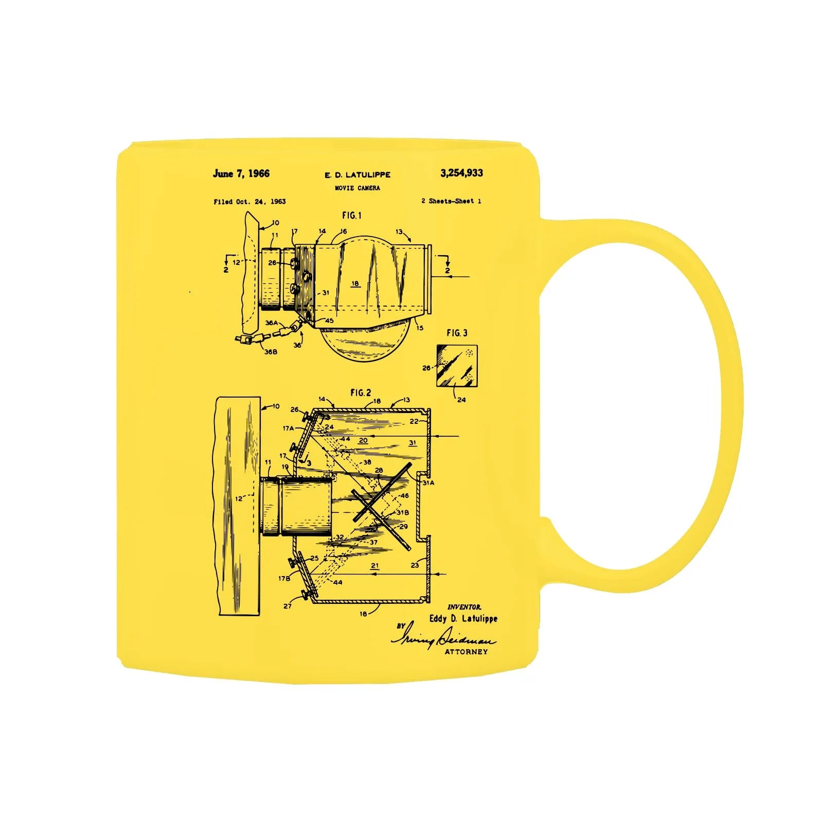 Camera Patent Mug M-CMP136 Desichalchitra