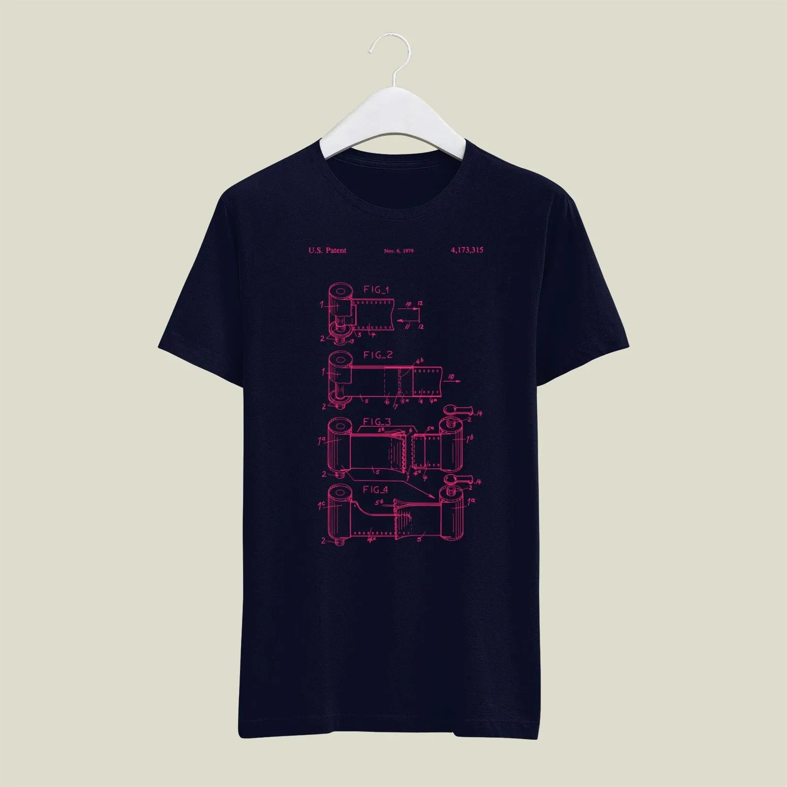 Camera Patent T-Shirt T-CMP196 Desichalchitra