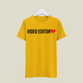 Video Editor T-Shirt T-VED2 Desichalchitra