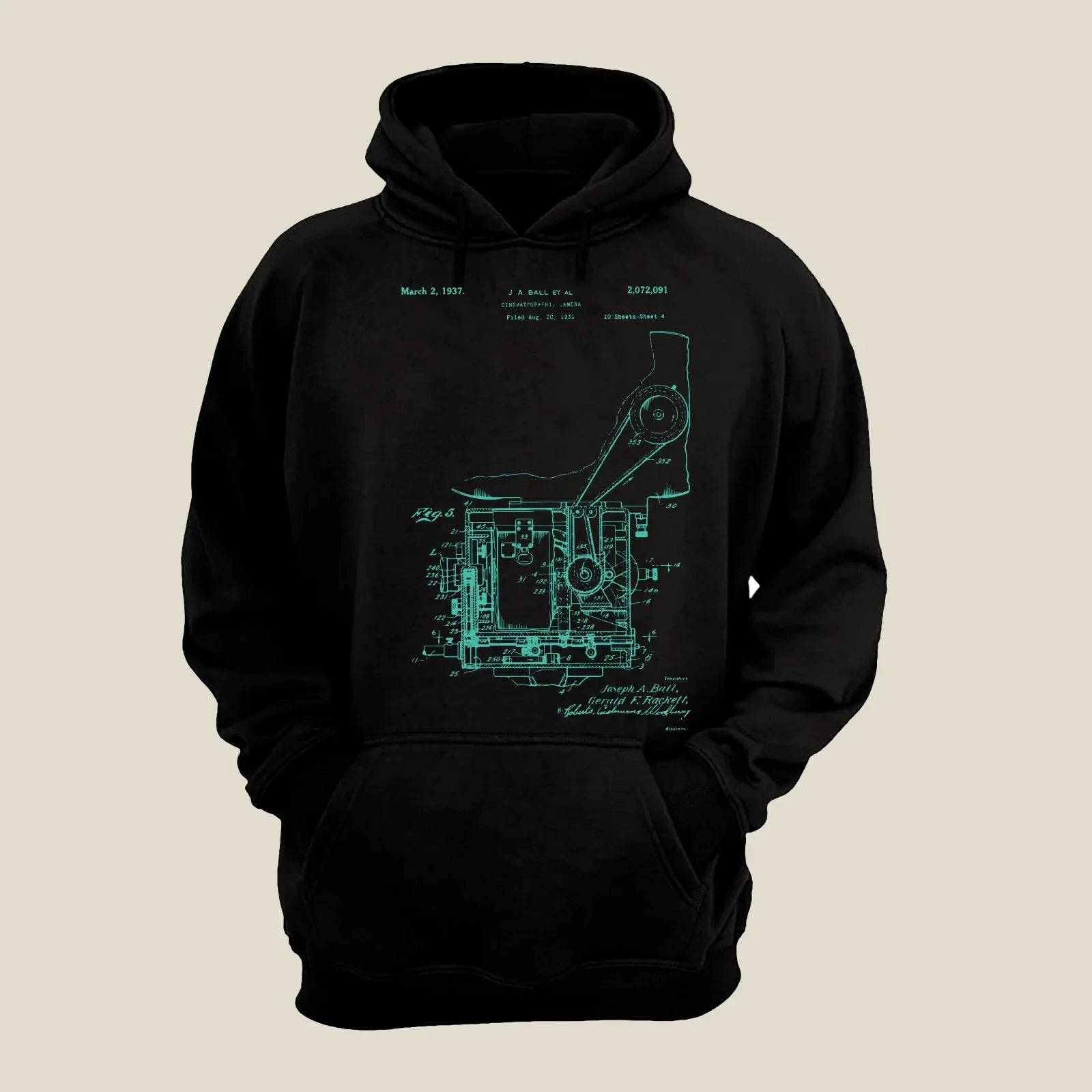 Camera Patent Hoodie H-CMP186 Desichalchitra
