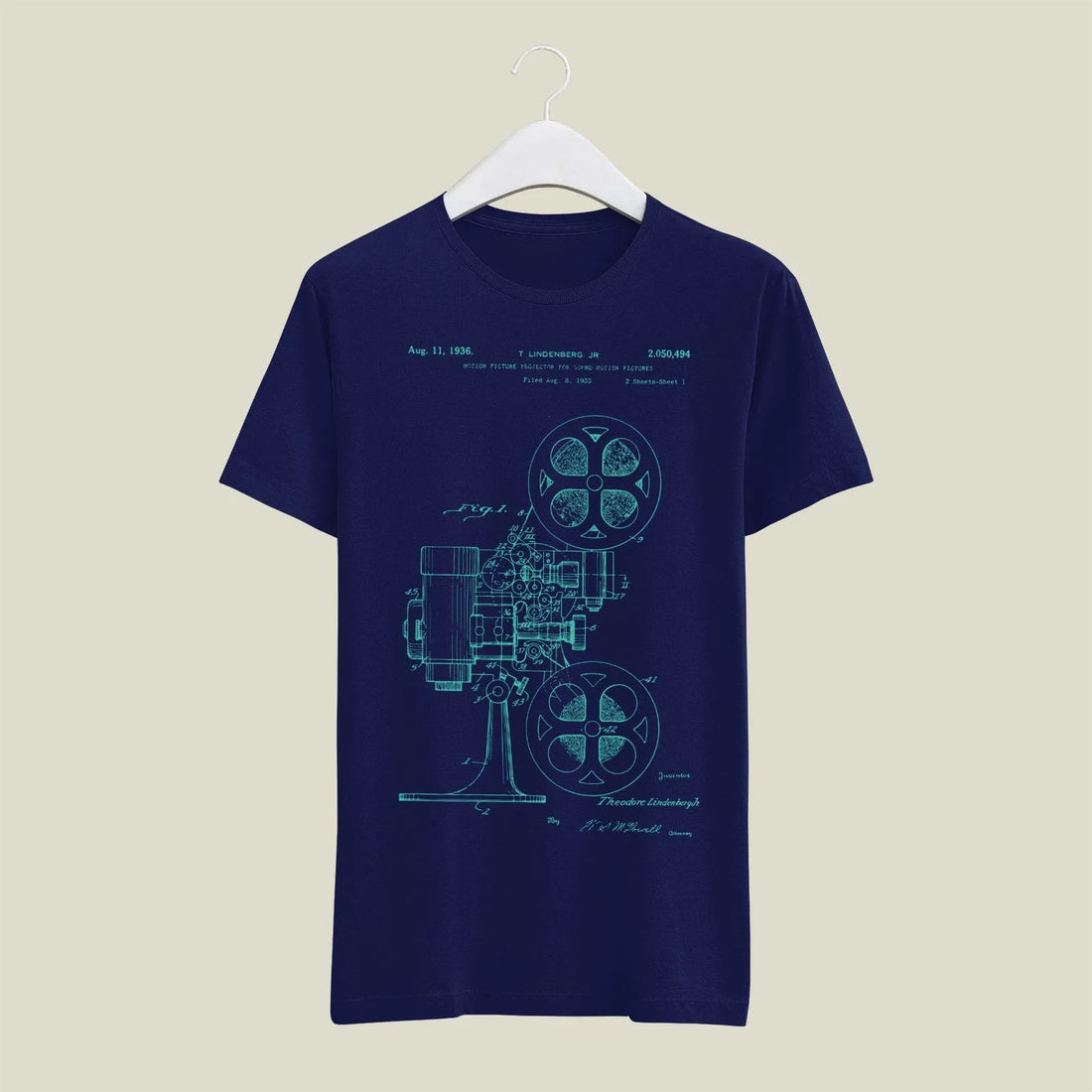 Camera Patent T-Shirt T-CMP189 Desichalchitra