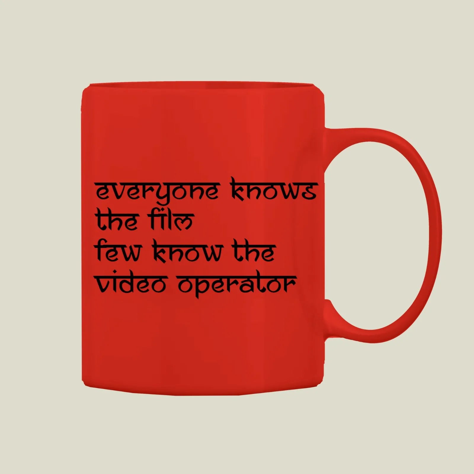 Video Operator Mug M-VO15 Desichalchitra