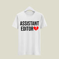 Assistant Editor T-Shirt T-ASE3 Desichalchitra