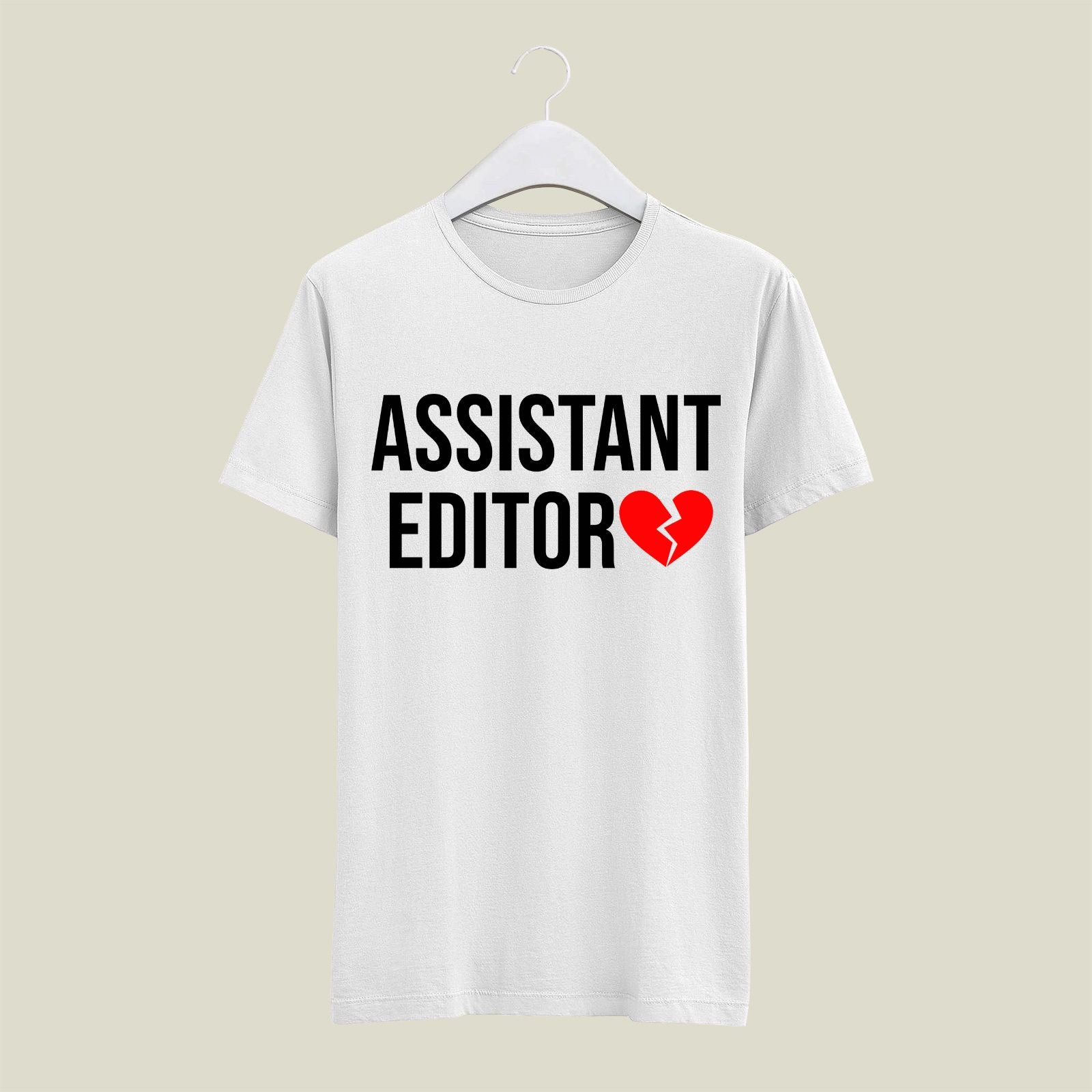 Assistant Editor T-Shirt T-ASE3 Desichalchitra