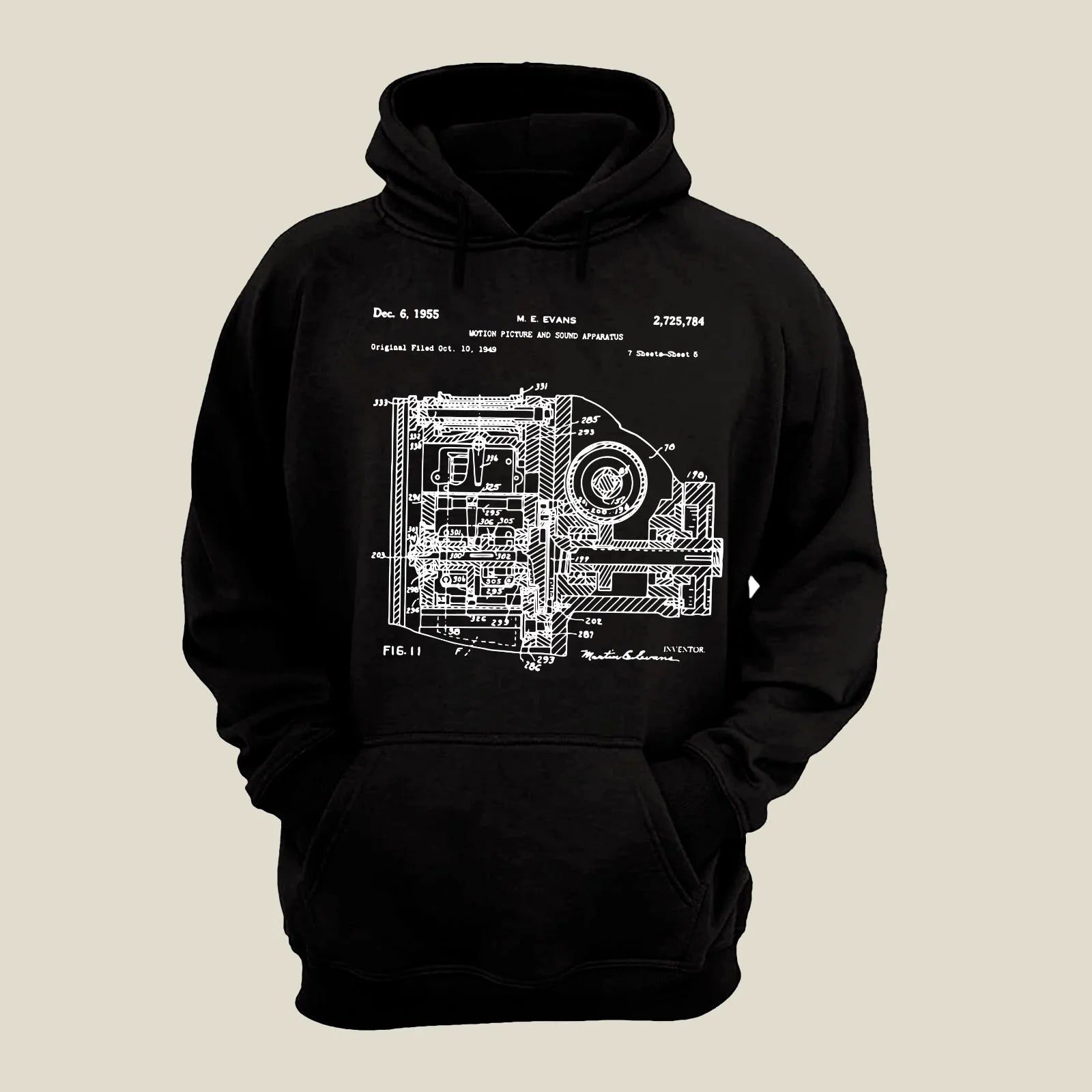 Camera Patent Hoodie H-CMP154 Desichalchitra