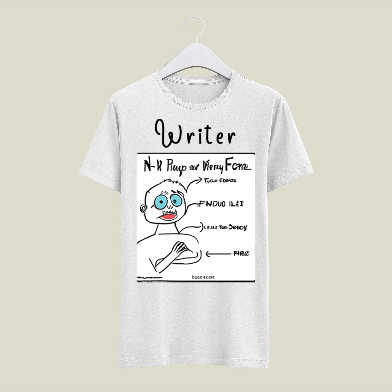 Writer T-Shirt T-WR10 Desichalchitra