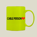 Cable Person Mug M-CAB3 Desichalchitra
