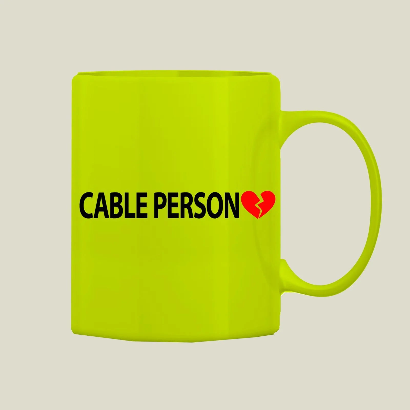 Cable Person Mug M-CAB3 Desichalchitra