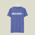 Video Editor T-Shirt T-VED6 Desichalchitra