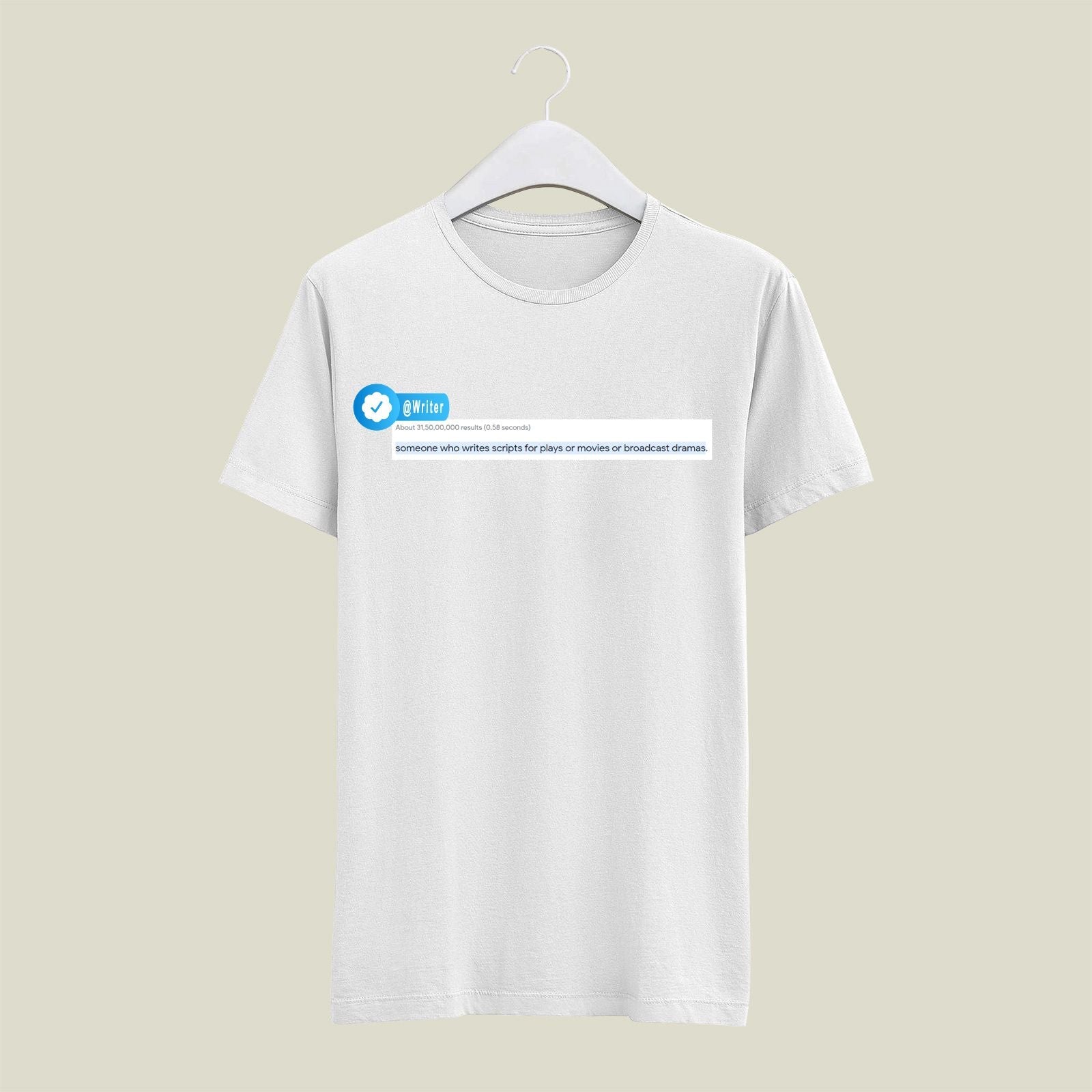 Writer T-Shirt T-WR4 Desichalchitra