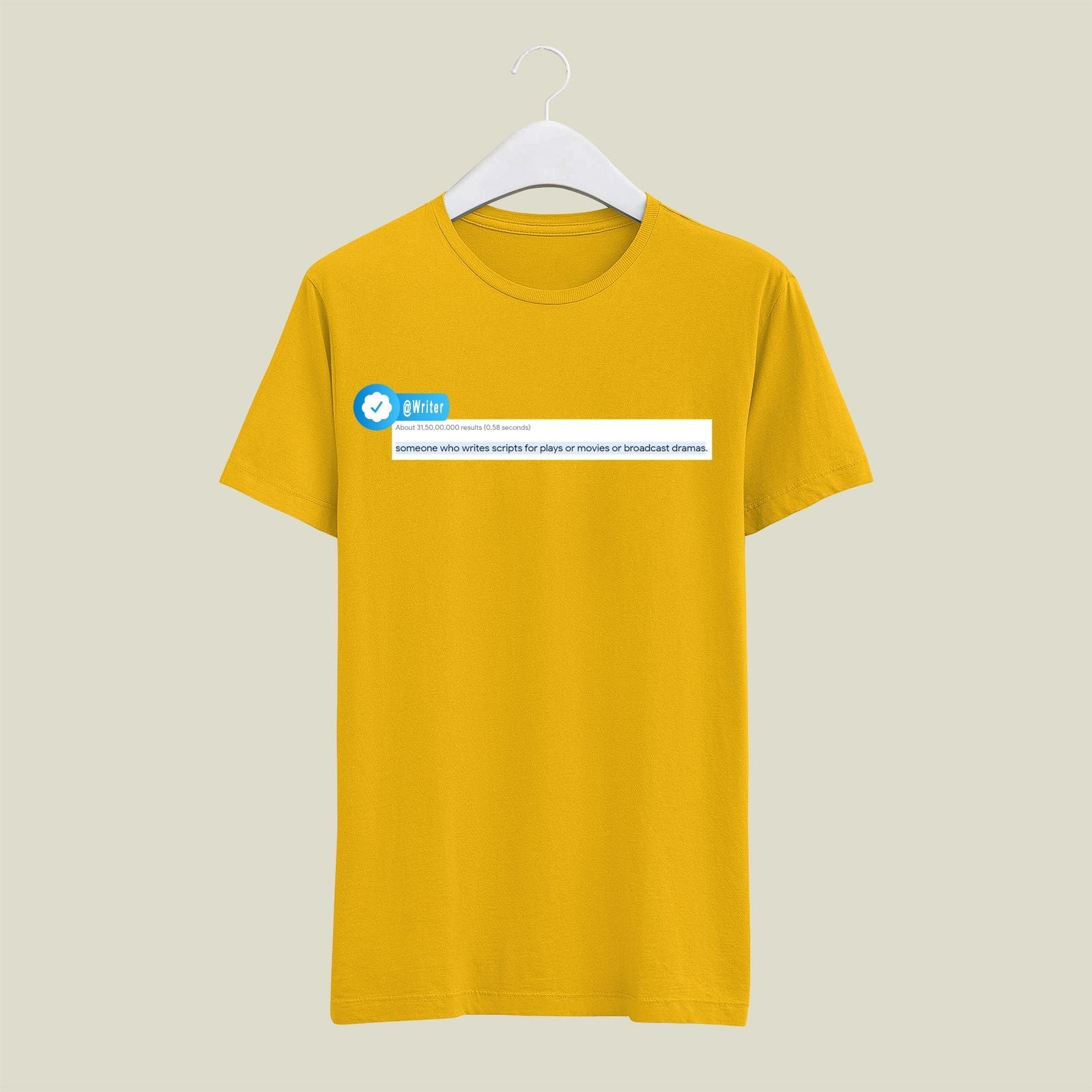 Writer T-Shirt T-WR4 Desichalchitra