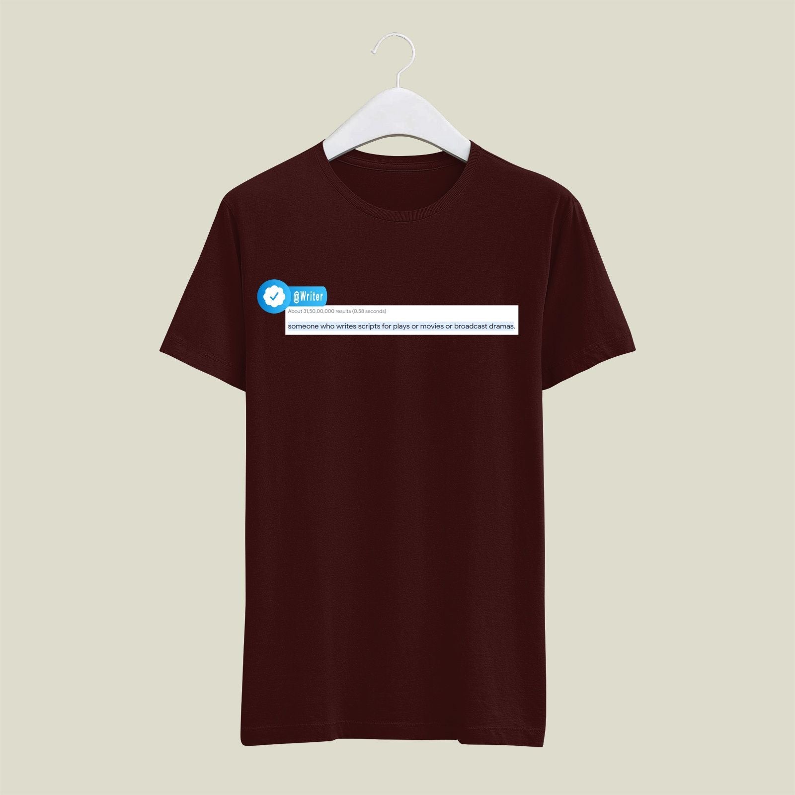 Writer T-Shirt T-WR4 Desichalchitra