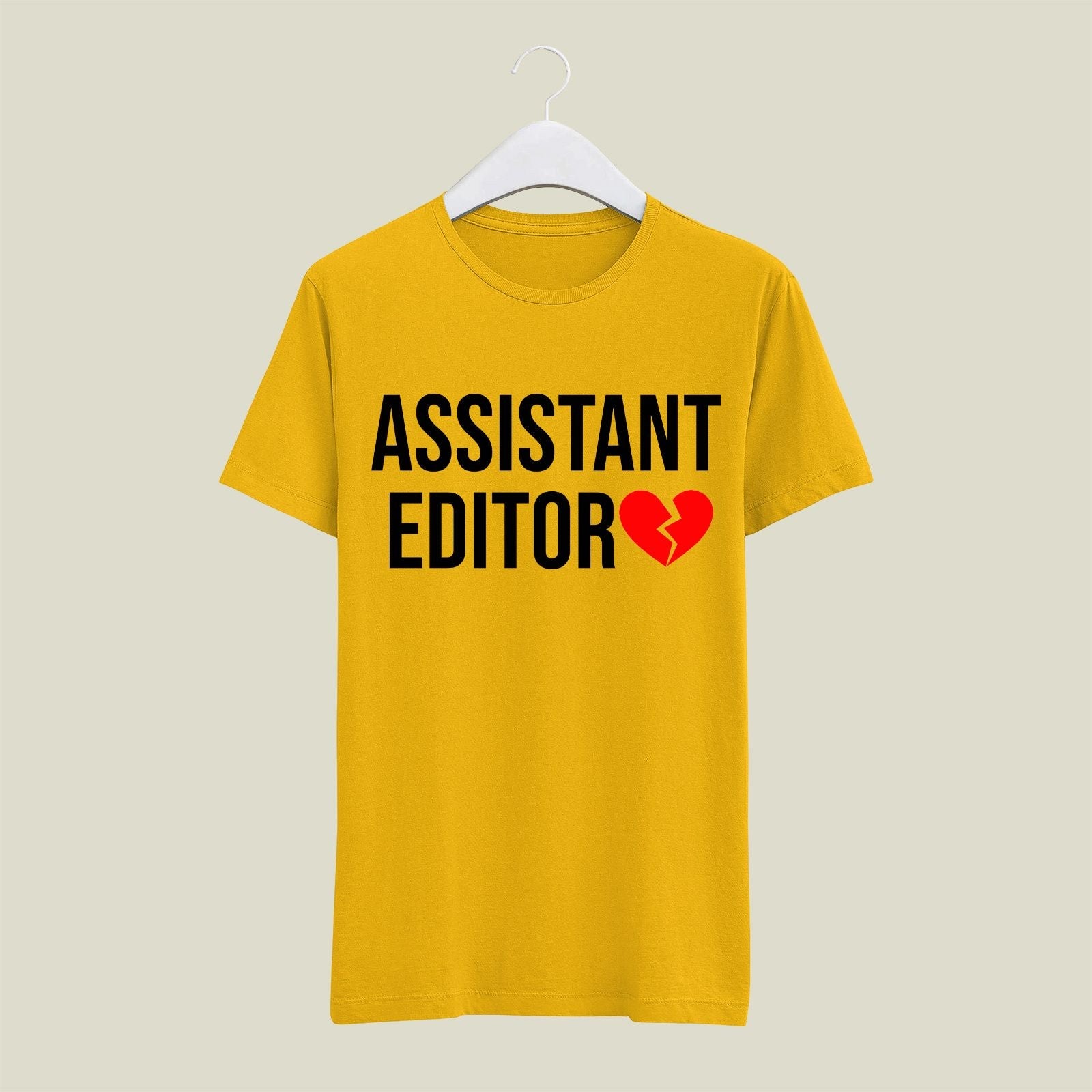 Assistant Editor T-Shirt T-ASE3 Desichalchitra