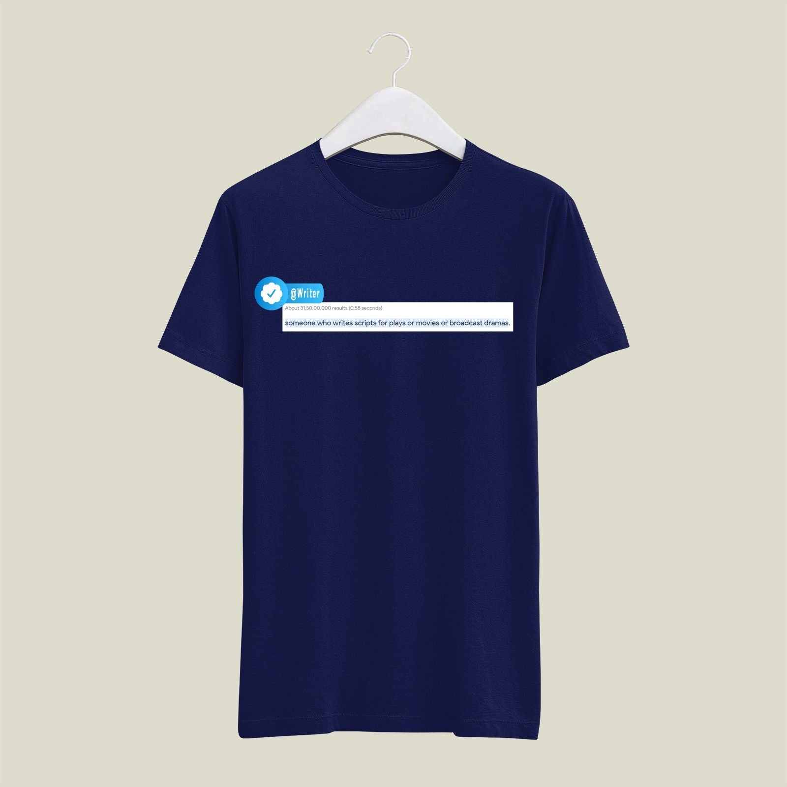 Writer T-Shirt T-WR4 Desichalchitra