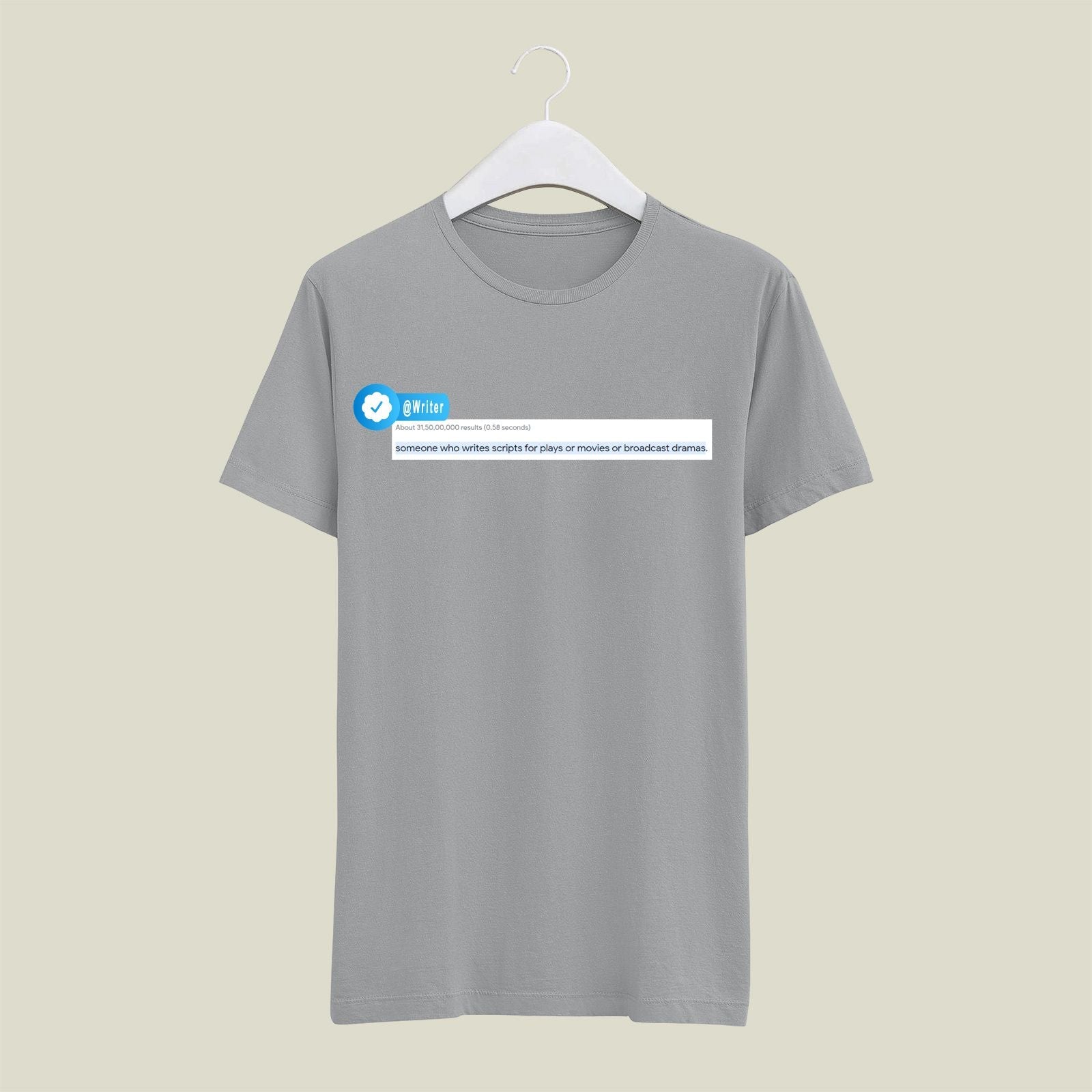 Writer T-Shirt T-WR4 Desichalchitra